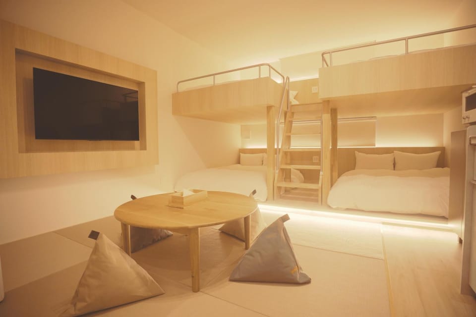 Bed, Living room, Photo of the whole room