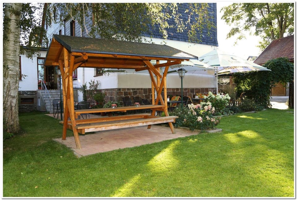 Property building, Garden, Garden view