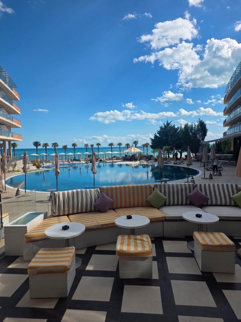 Seating area, Swimming pool