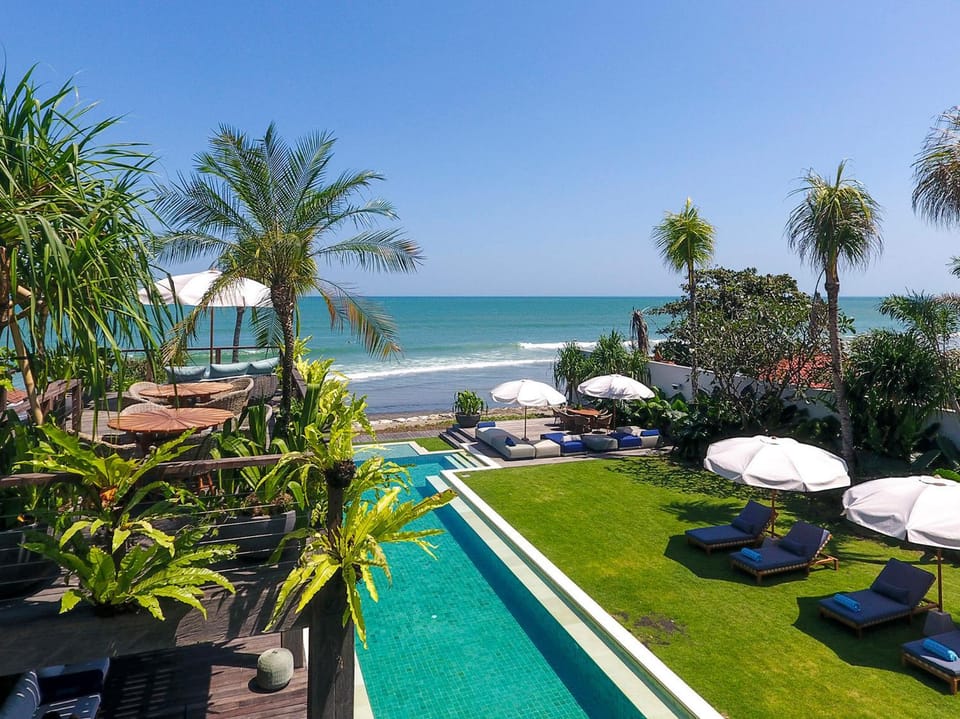 Day, Beach, Sea view, Swimming pool