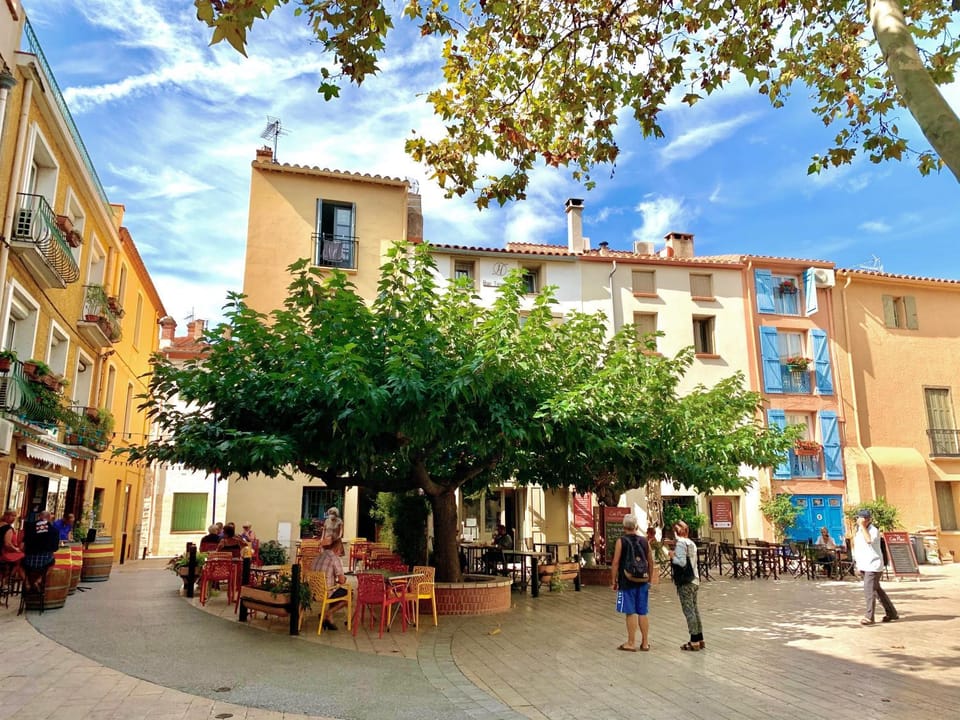 Maison de Marie centre historique Argeles mer Terrasse sans vis à vis House in Argeles-sur-Mer