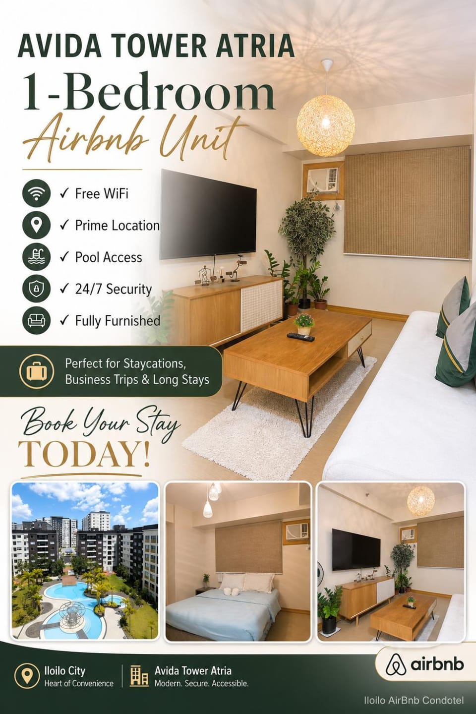 Stylish Stay in Atria Park District - Prime Location Hotel in Iloilo City