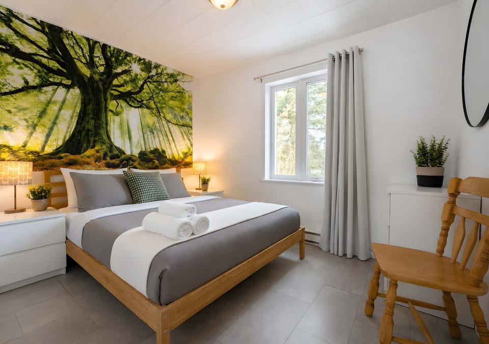 Charlevoix spa bbq fire & nature Chalet in Quebec