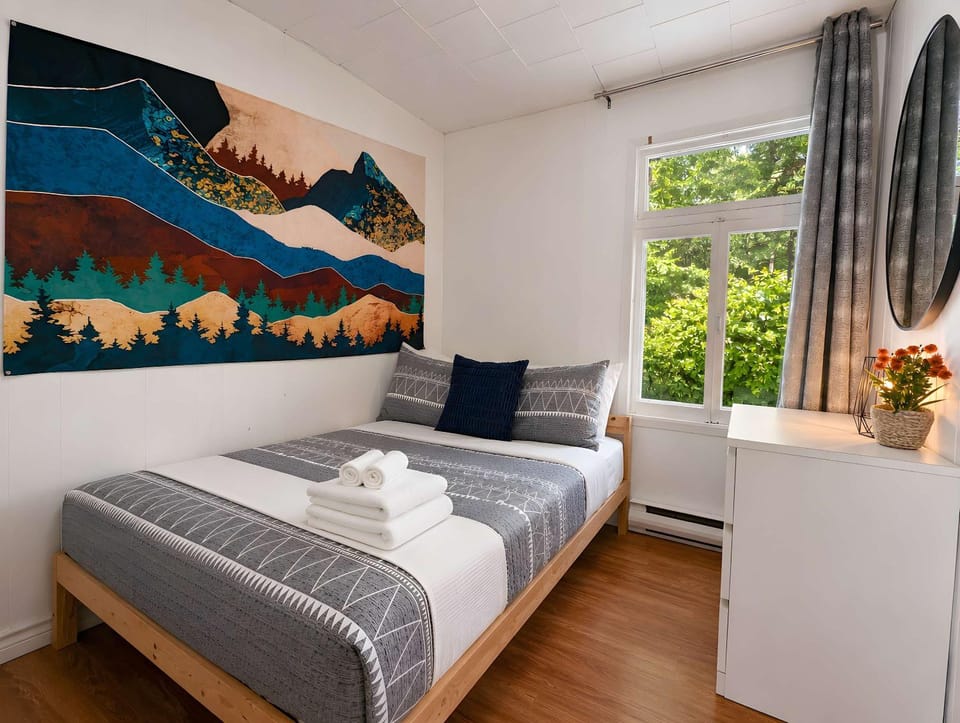 Le refuge entre 2 Monts - Spa BBQ & Peace Chalet in Quebec