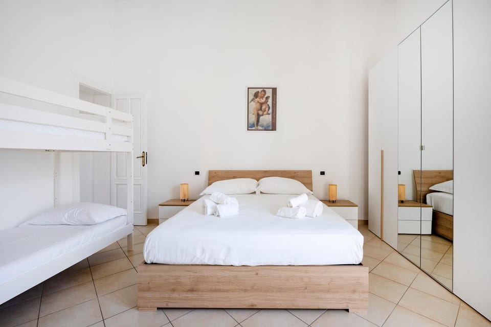Property building, Living room, Bedroom