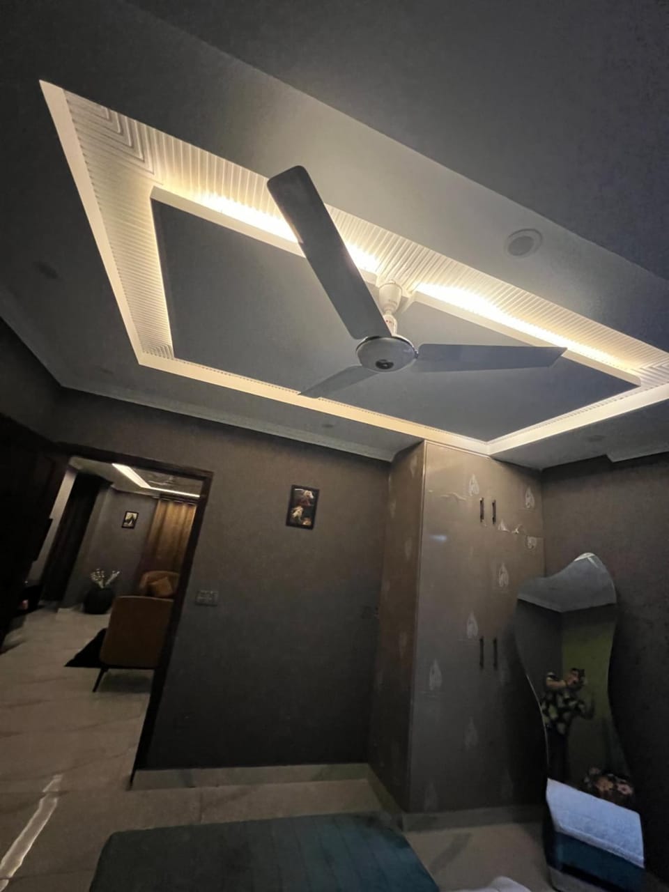 2BR Chic Charcoal & Chocolate Designer Apartment Apartment in Lahore
