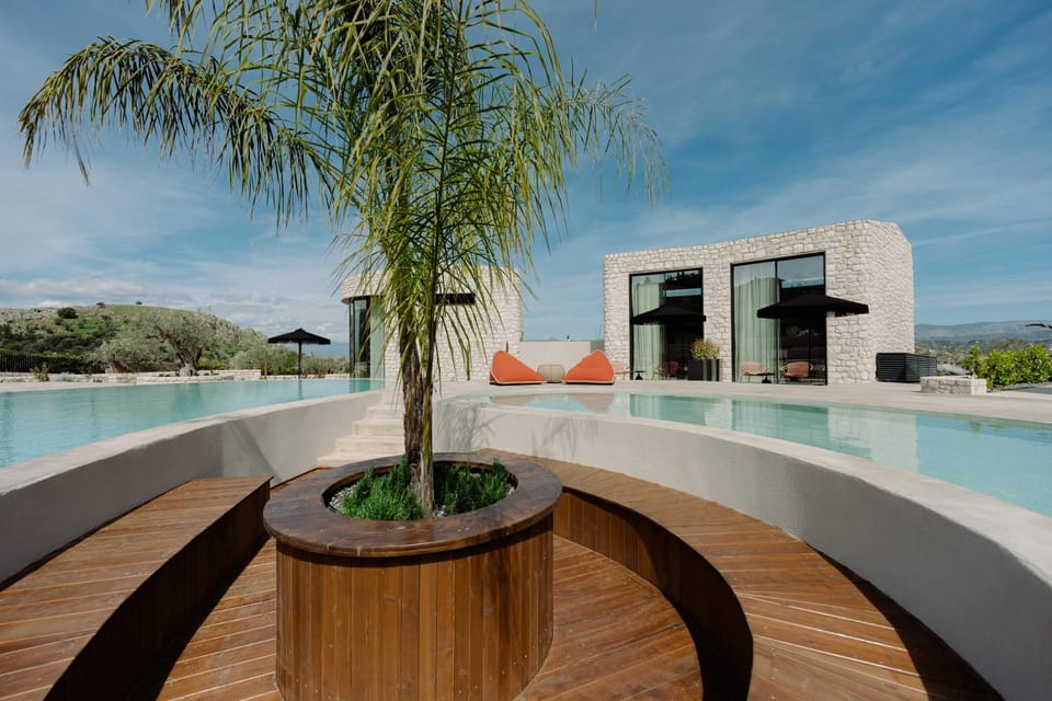 Property building, View (from property/room), Pool view, Swimming pool