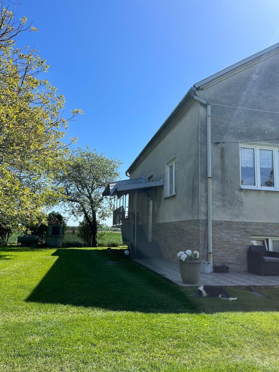 Property building, Garden