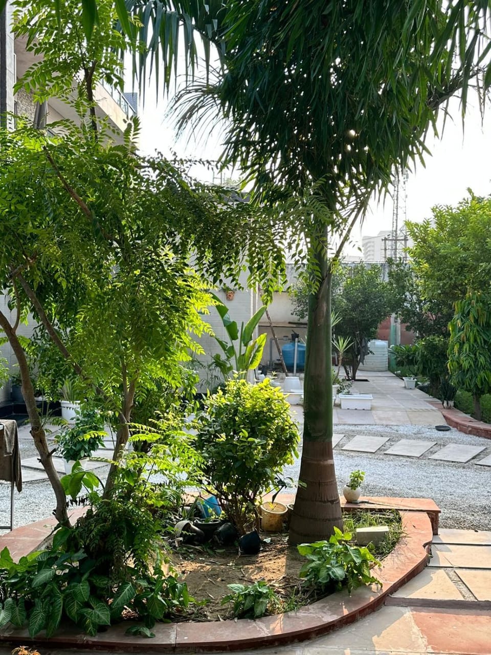 Spring, Day, Garden, Garden view