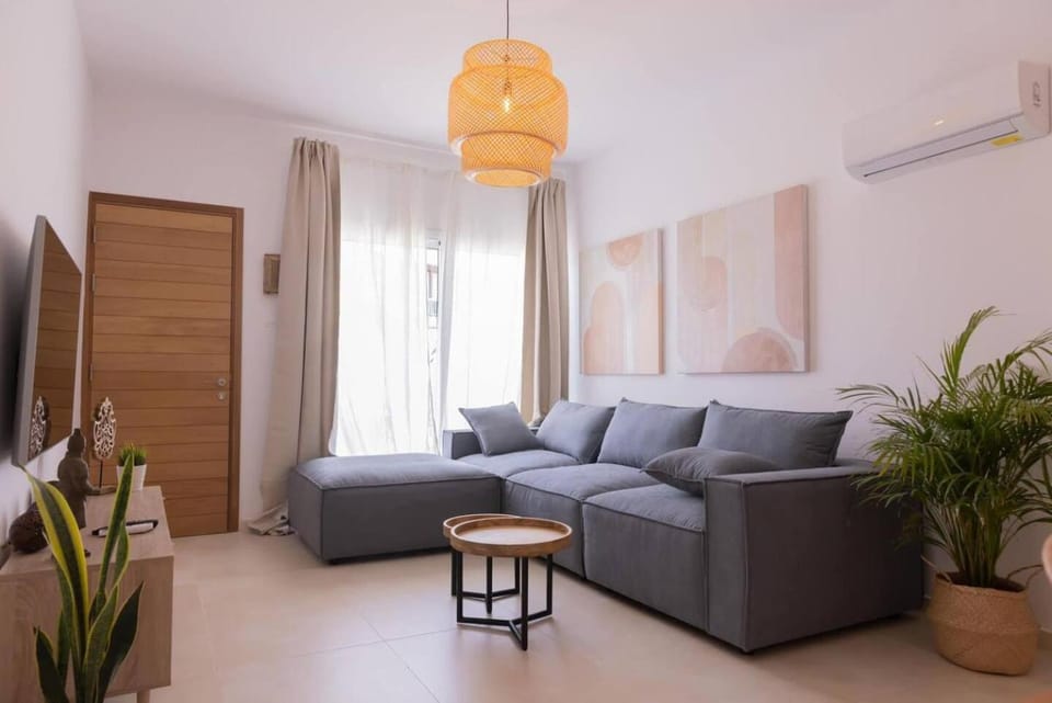 Bali-style One Bedroom Apt | Lighthouse Beach Apartment in Paphos