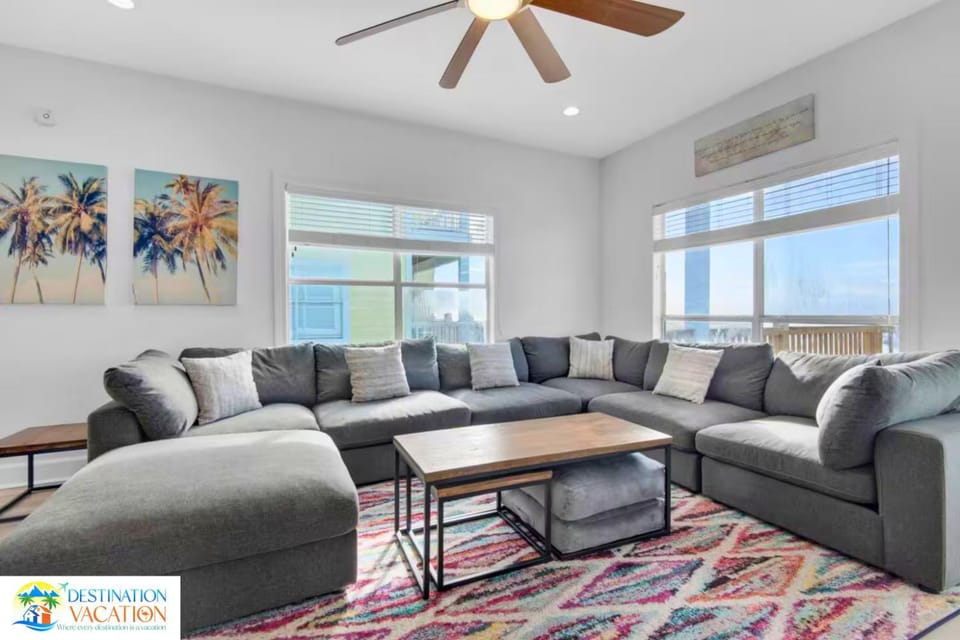 Beachfront 10BR Oasis w Private Pool Sleeps 24 Apartment in West Beach