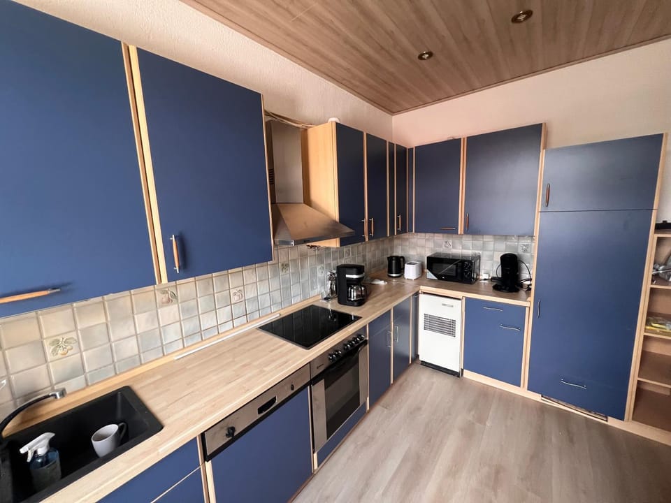 Coffee/tea facilities, Kitchen or kitchenette, Communal kitchen, dishwasher, oven, stove, toaster