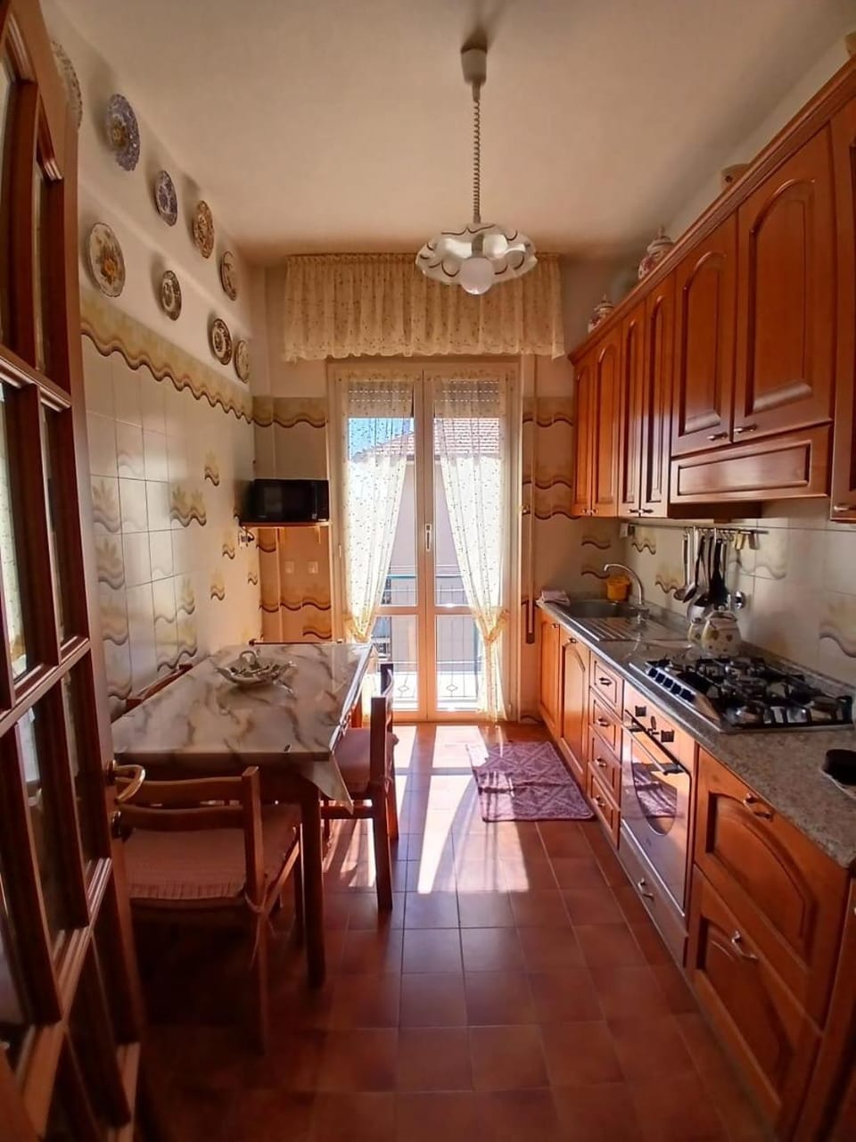 Kitchen or kitchenette, Dining area, dishwasher, oven, stove