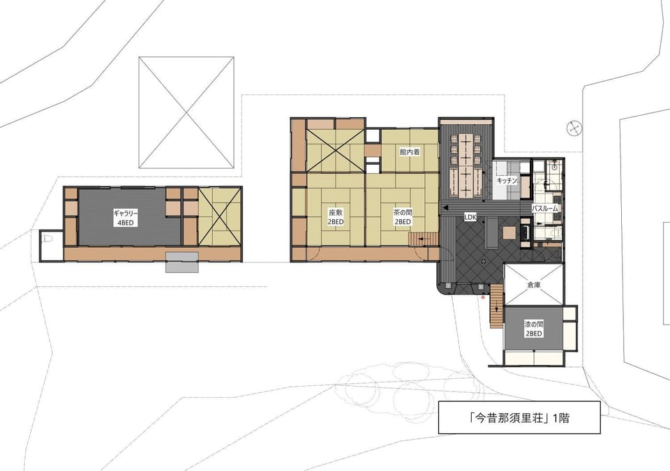 今昔那須里荘 築100年の日本家屋とアートの宿 26年4月オープン Apartment in Nagano Prefecture