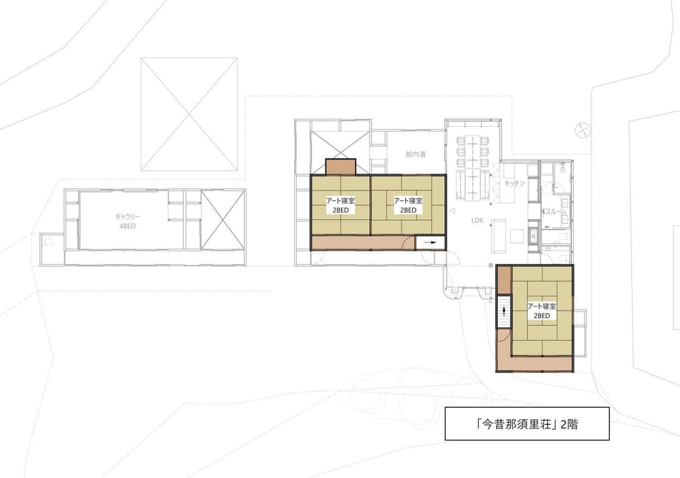 今昔那須里荘 築100年の日本家屋とアートの宿 26年4月オープン Apartment in Nagano Prefecture