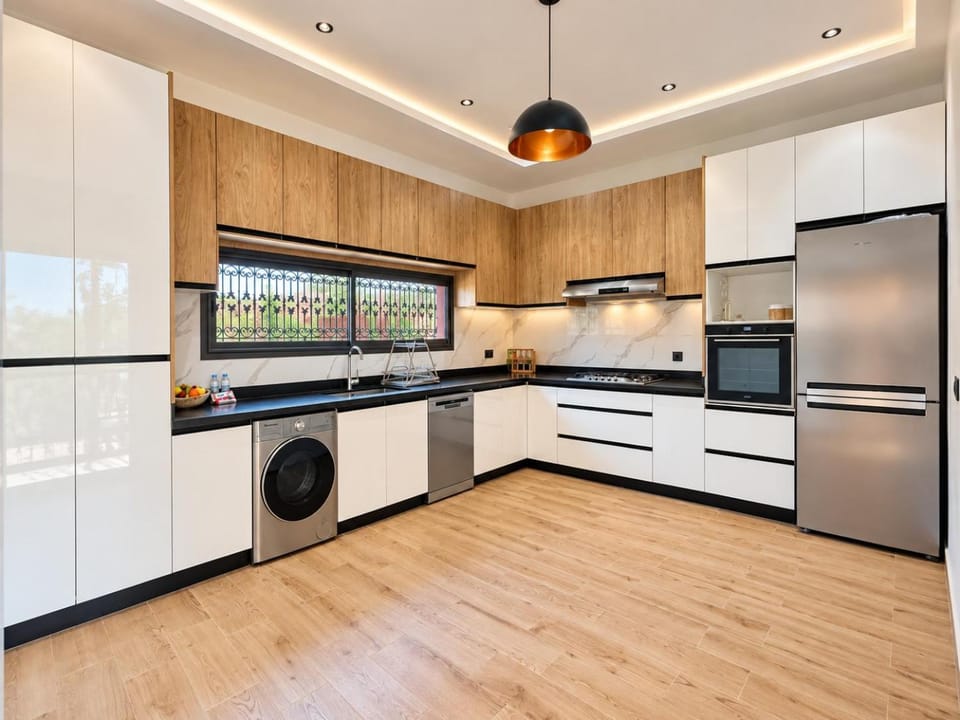dishwasher, oven, stove, washing machine, kitchen