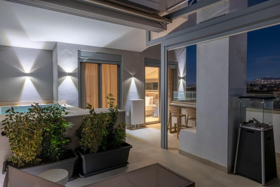 The HostMaster 910 Loft Apartment in Kallithea
