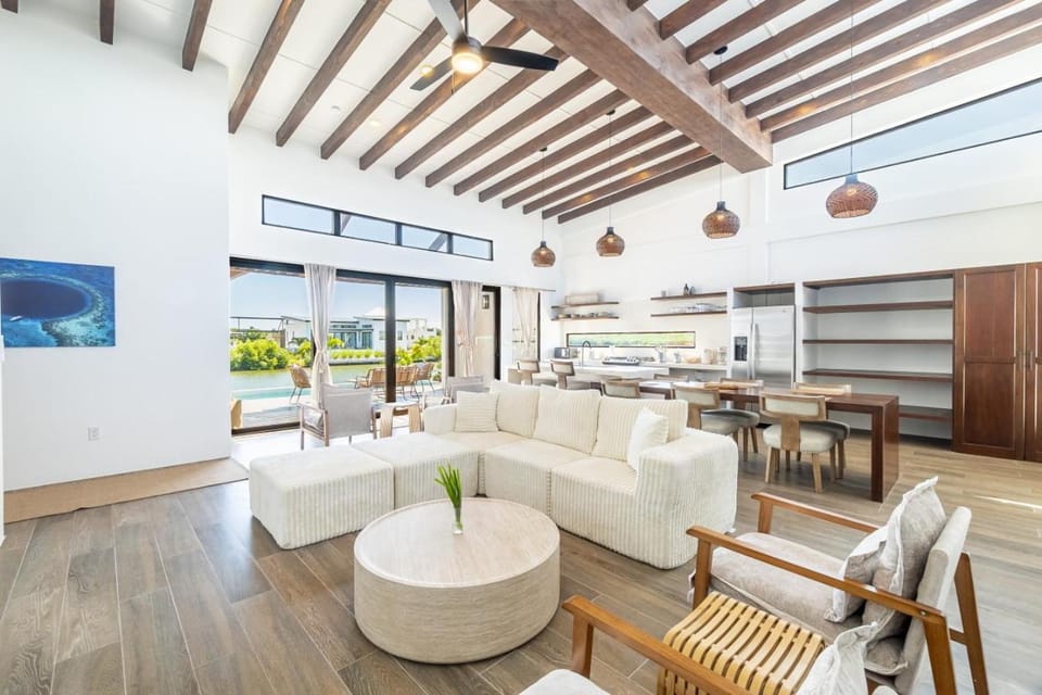 The Latitude 17 and Mistico Beach Club plus Boat Shuttle Villa in Corozal District