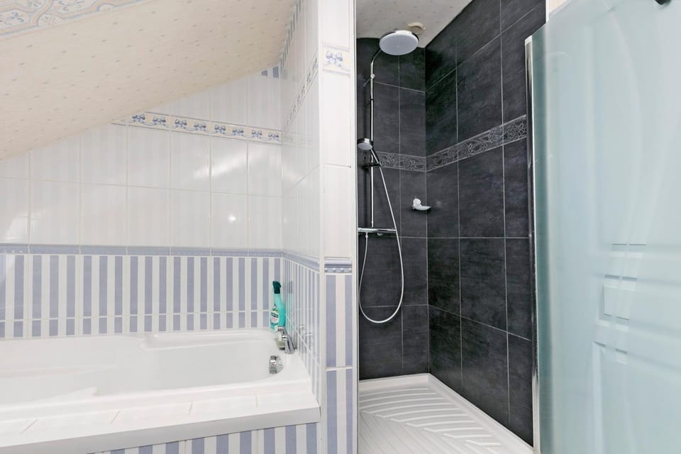 Bathroom, Living room