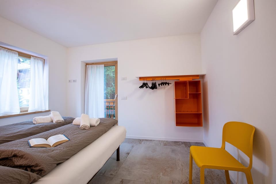 Property building, Living room, Bedroom