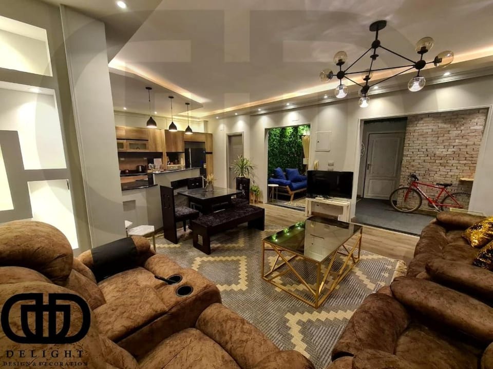Delight lux apartment beside Airport & Rehab Apartment in New Cairo City
