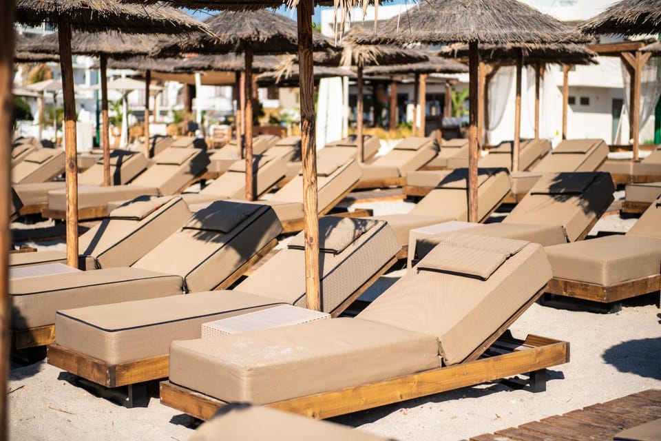Day, Beach, sunbed