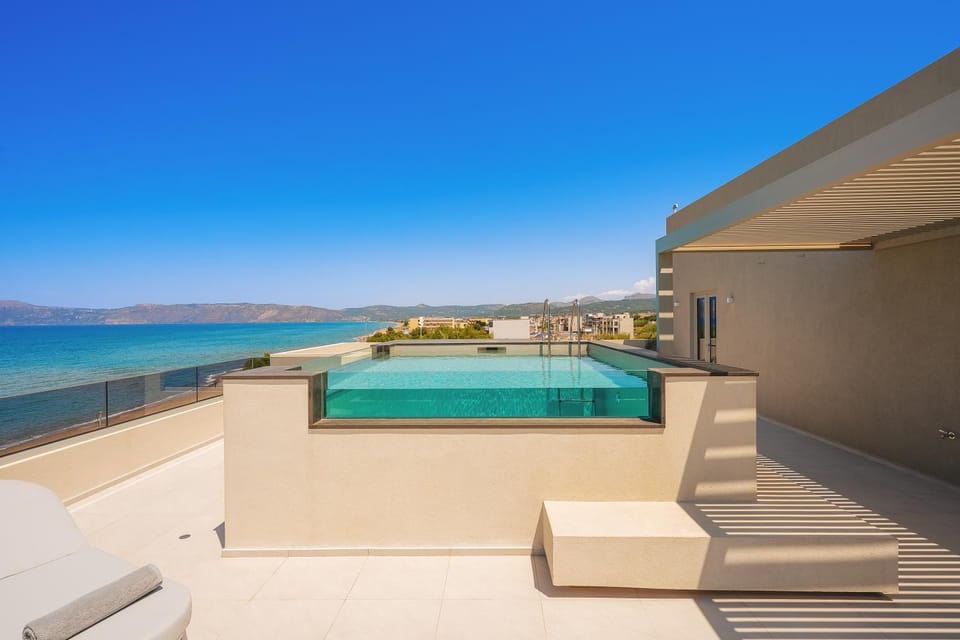 Natural landscape, Balcony/Terrace, Sea view, sunbed