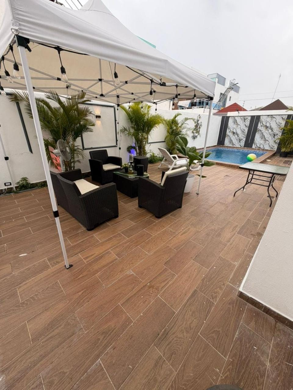 Day, Garden, View (from property/room), Balcony/Terrace, Pool view, Swimming pool, Swimming pool, sunbed