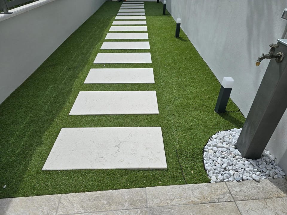 Property building, Garden