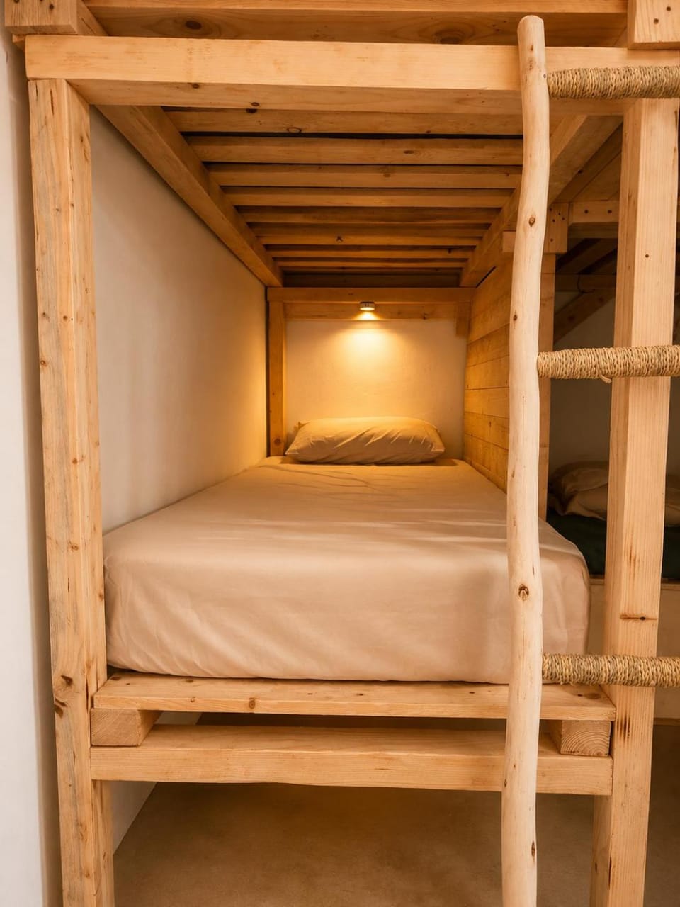 Bed, bunk bed