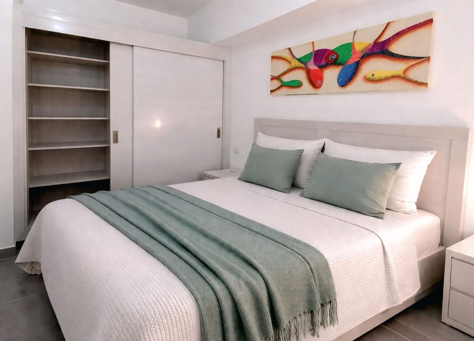 Bed, Photo of the whole room, Bedroom, wardrobe