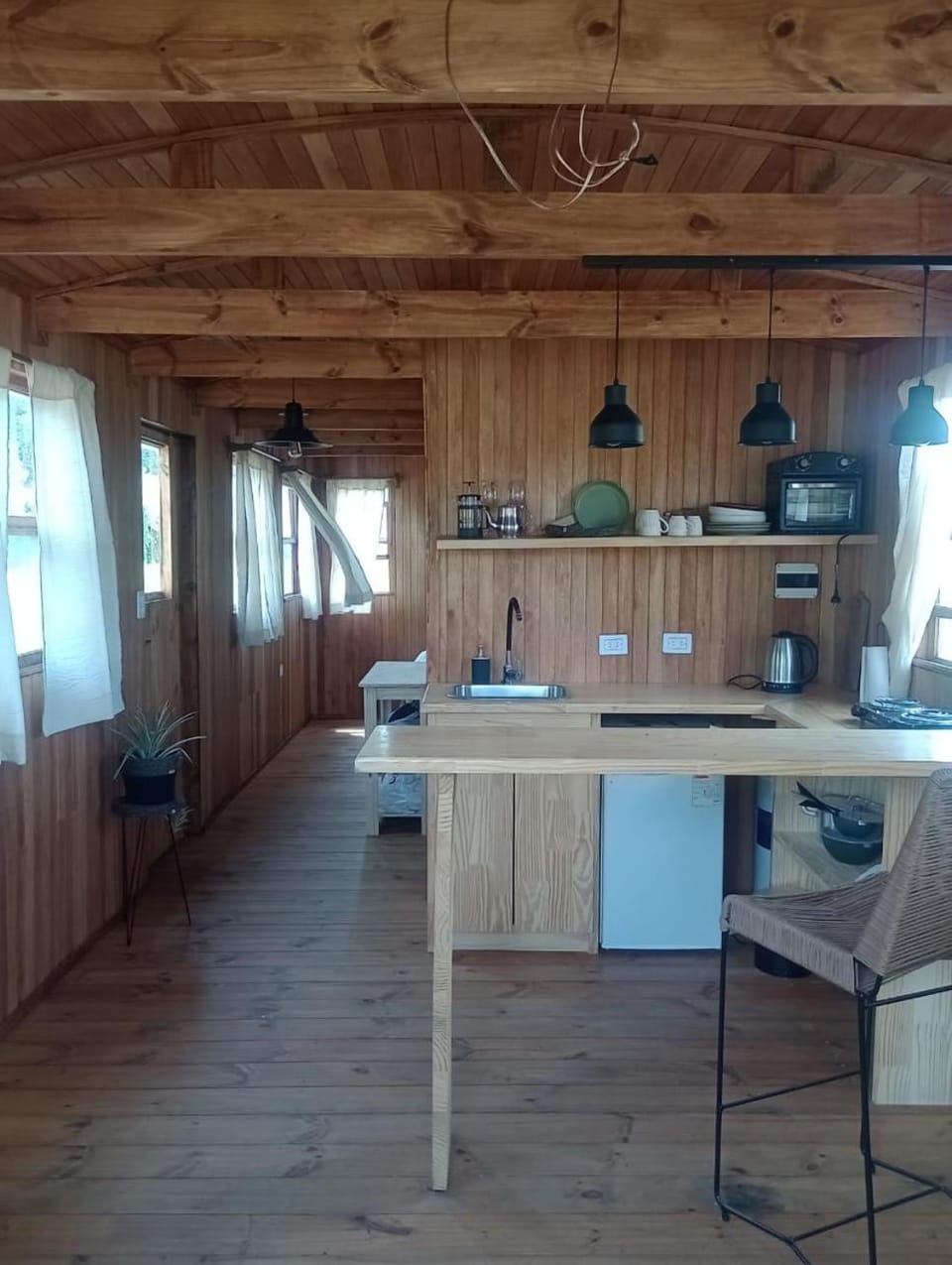 Kitchen or kitchenette, Living room