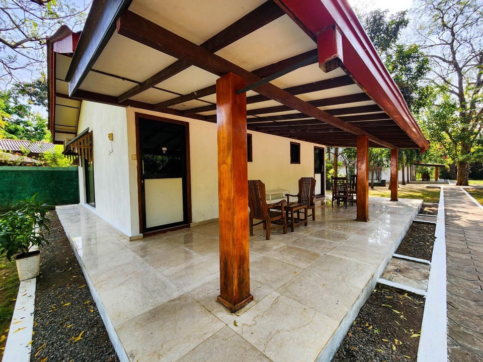Property building, Patio