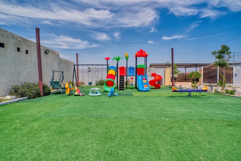 Children play ground, Evening entertainment