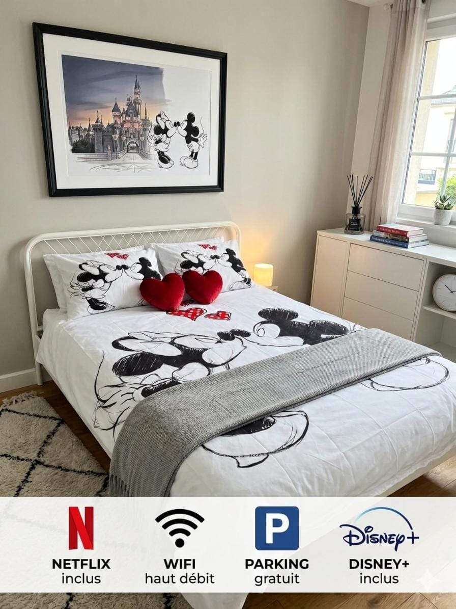 Dream Disneyland Paris 5min gare val d'Europe Apartment in Chessy