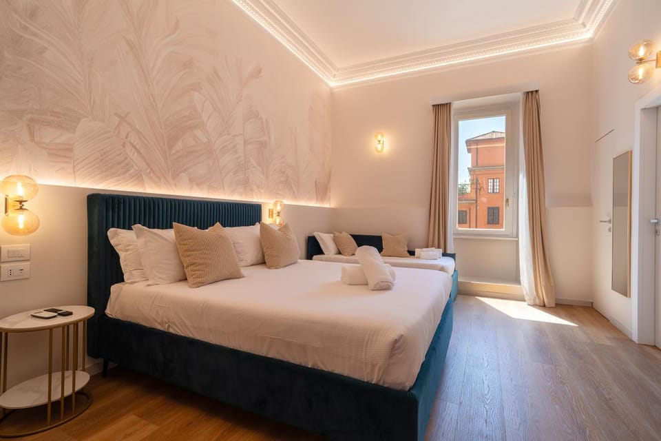 Bed, Living room, Photo of the whole room, Bedroom