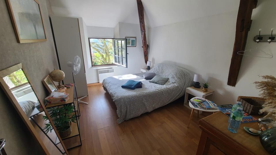 Chambre dans grande maison au calme face aux Pyrénées avec salle d'eau et WC privatifs Bed and Breakfast in Occitanie