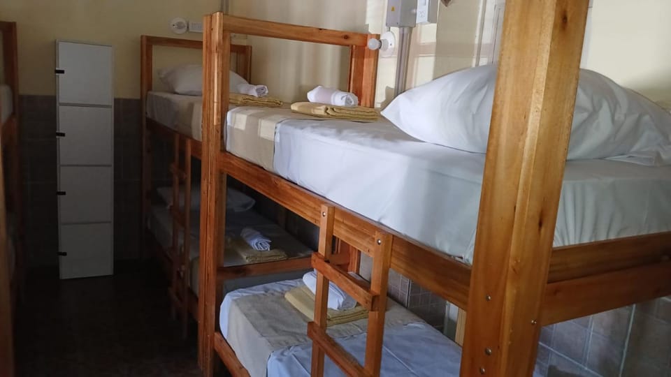 Bed, Photo of the whole room, Bedroom, bunk bed, wardrobe