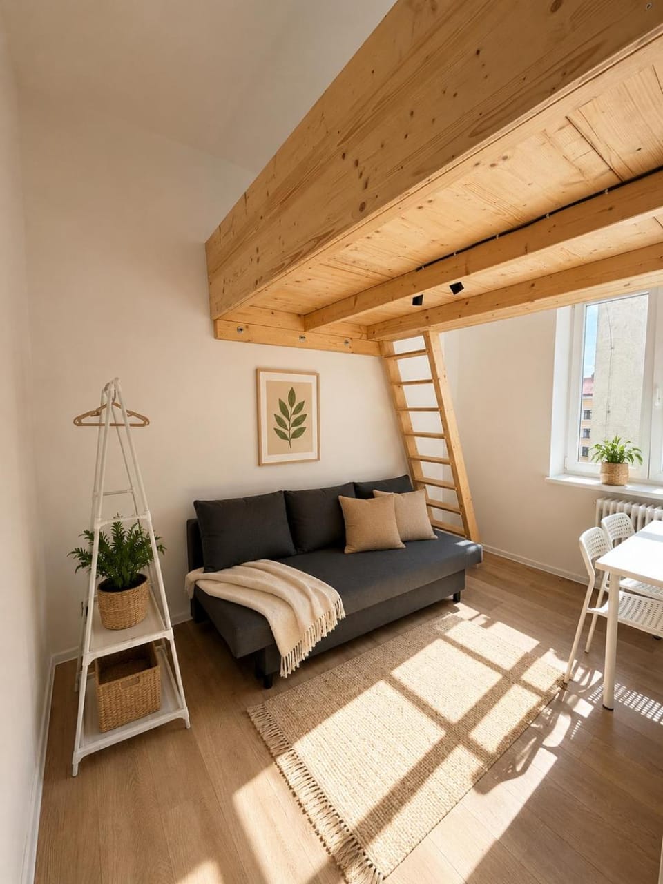 Bed, Photo of the whole room, Seating area, Bedroom