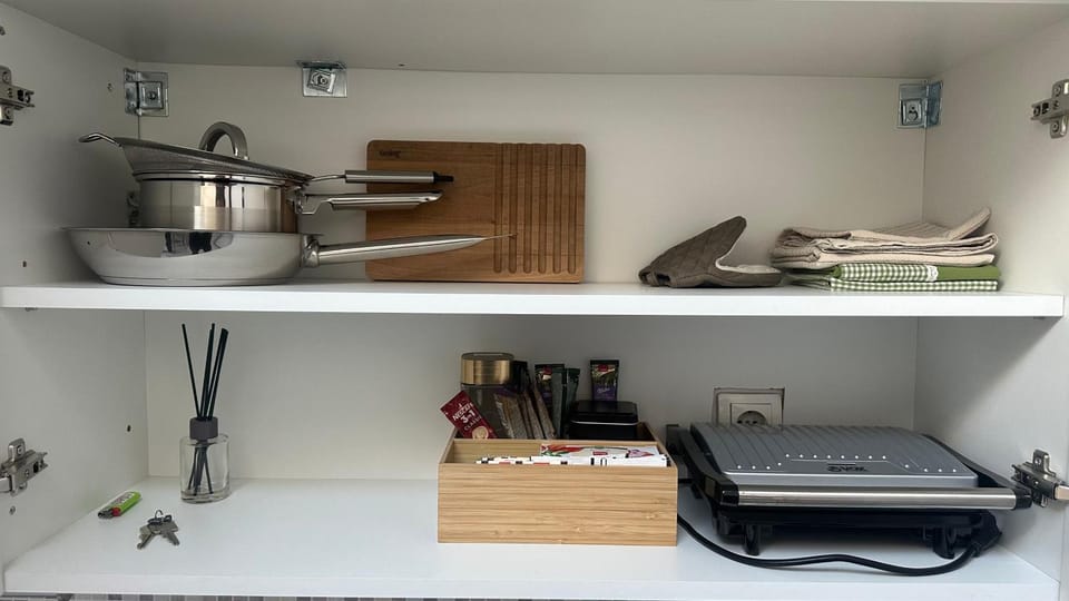Coffee/tea facilities, Kitchen or kitchenette, toaster