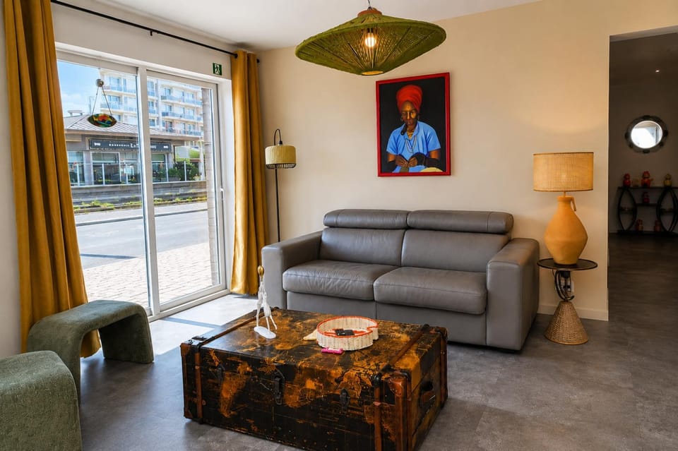 Caribean Style Apartment in Middelkerke