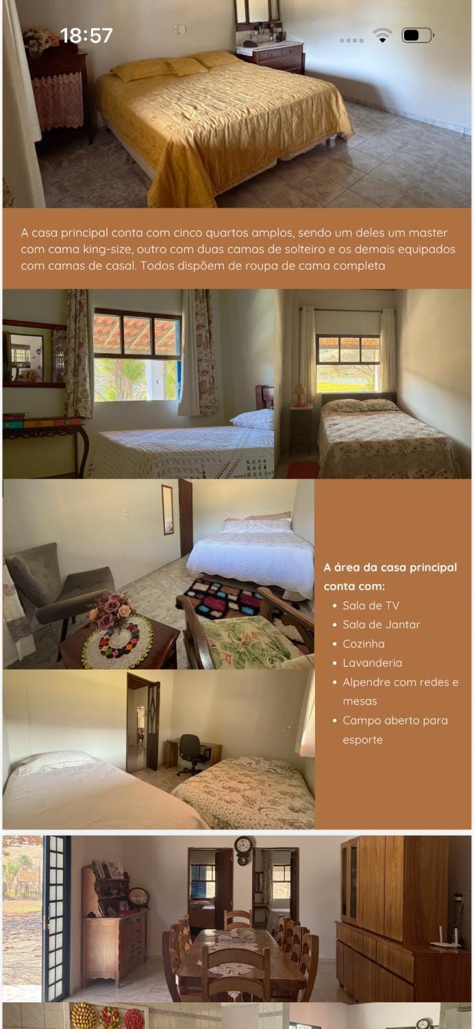 Recanto Três Moleques House in State of São Paulo