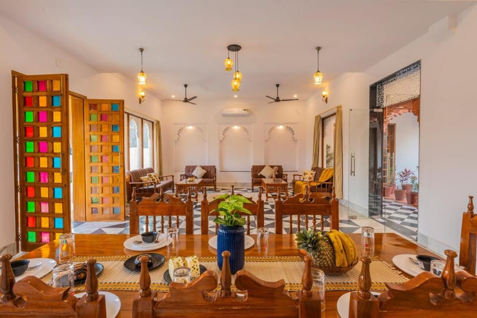 Royal Rajasthani Haveli with Private Pool by Ozy Stays Villa in Rajasthan