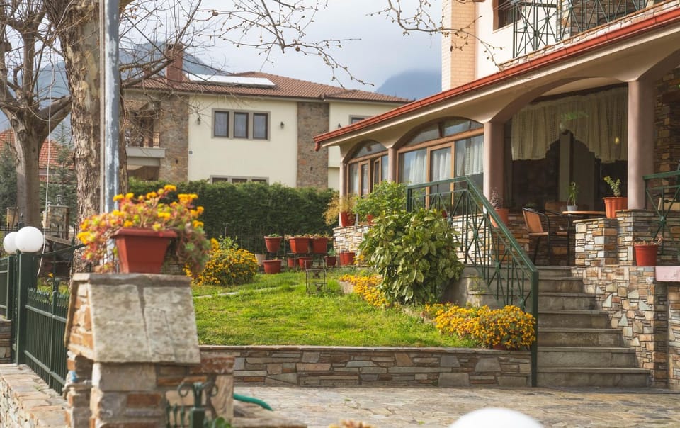 Property building, Garden view