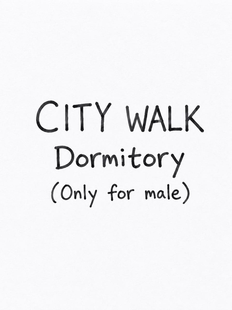 City walk dormitory Hostel in Bengaluru