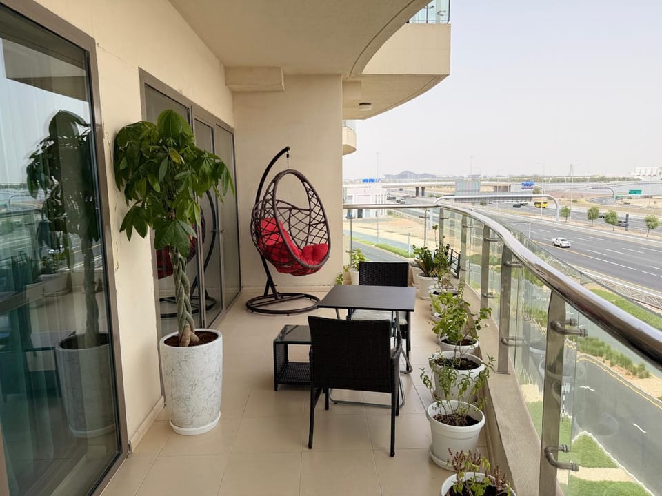 View (from property/room), Balcony/Terrace, Seating area