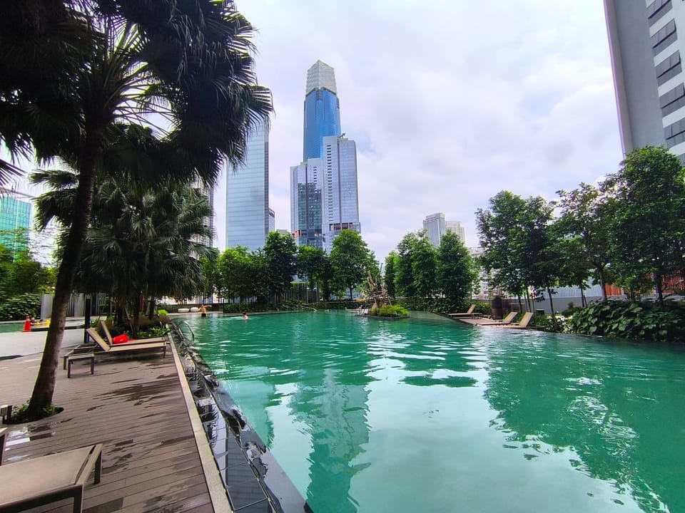 Day, City view, Pool view, Swimming pool