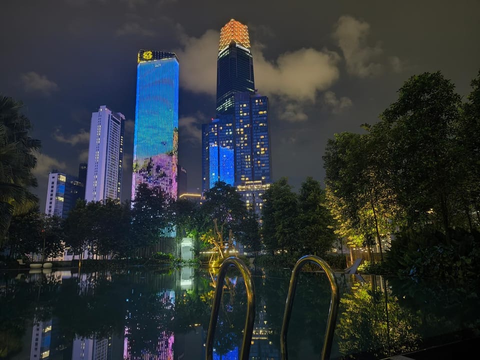 Night, City view