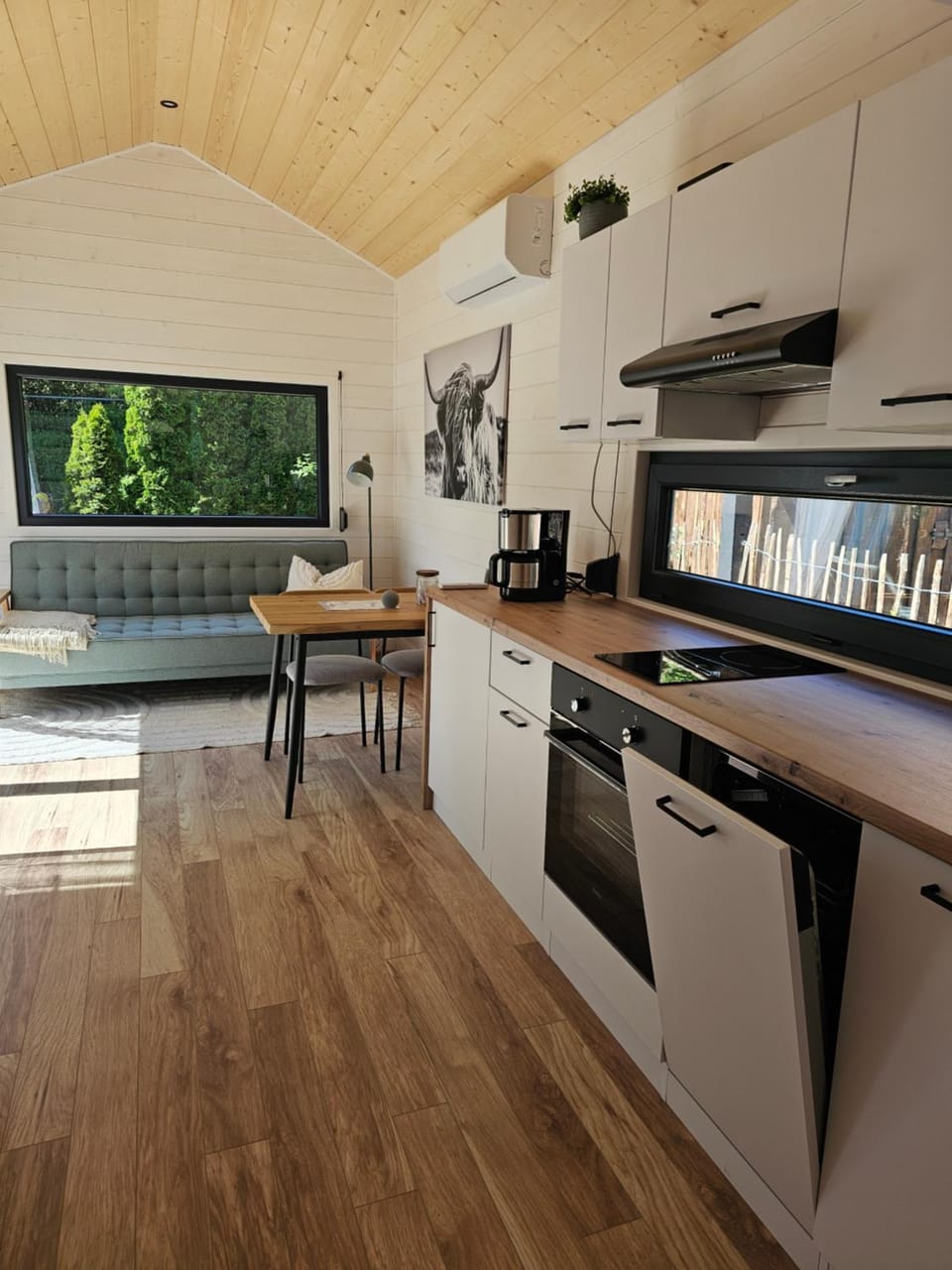 Modernes TinyHouse mit Klimaanlage in privater Atmosphäre Chalet in Senftenberg