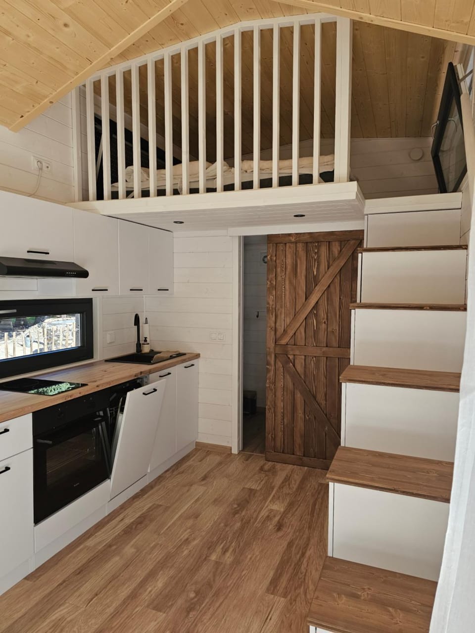 Modernes TinyHouse mit Klimaanlage in privater Atmosphäre Chalet in Senftenberg
